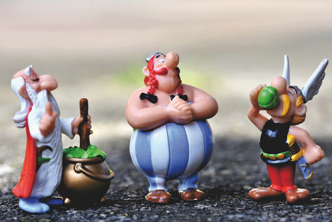 asterix, obelix, getafix