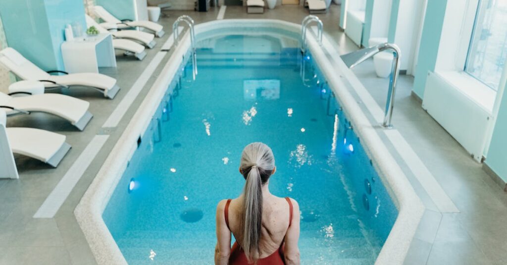 découvrez l'univers relaxant de notre spa de piscine, où détente et bien-être se rencontrent. profitez d'un espace de baignade agréable, agrémenté de fonctionnalités apaisantes pour revitaliser votre corps et votre esprit.